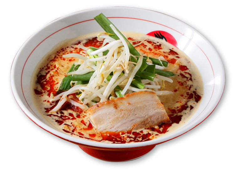 ボウボウラーメン赤
