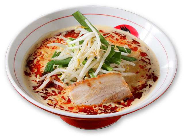 ボウボウラーメン赤